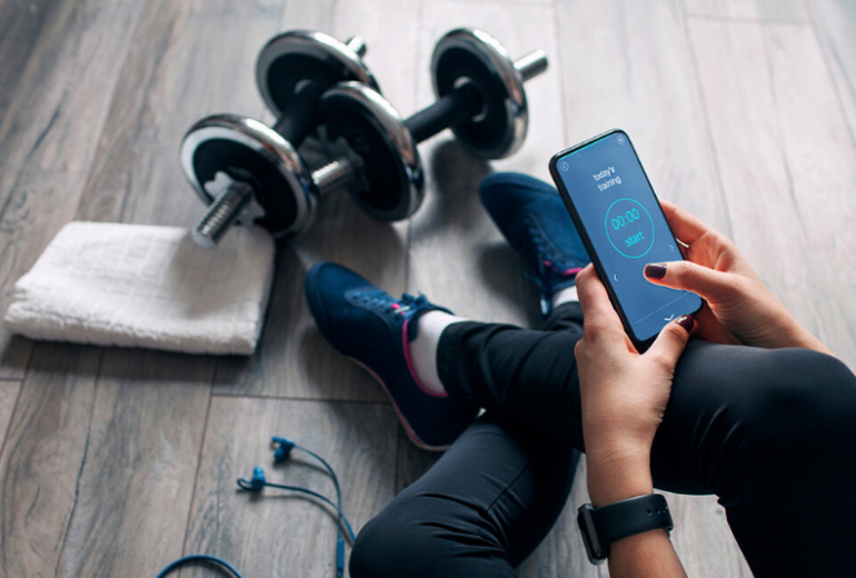 δημιουργία fitness app